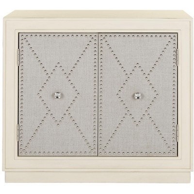 Erin 2 Door Chest - CHS6408 - Antique Beige/Light Grey - Safavieh