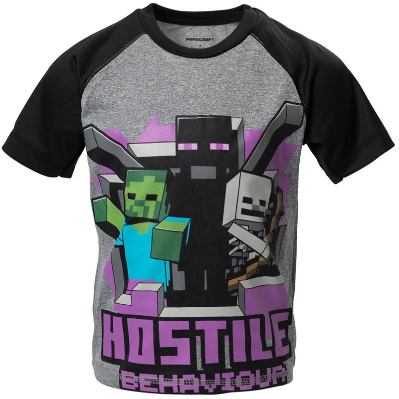 Minecraft  3 Pack Graphic T-Shirts , 4 of 8