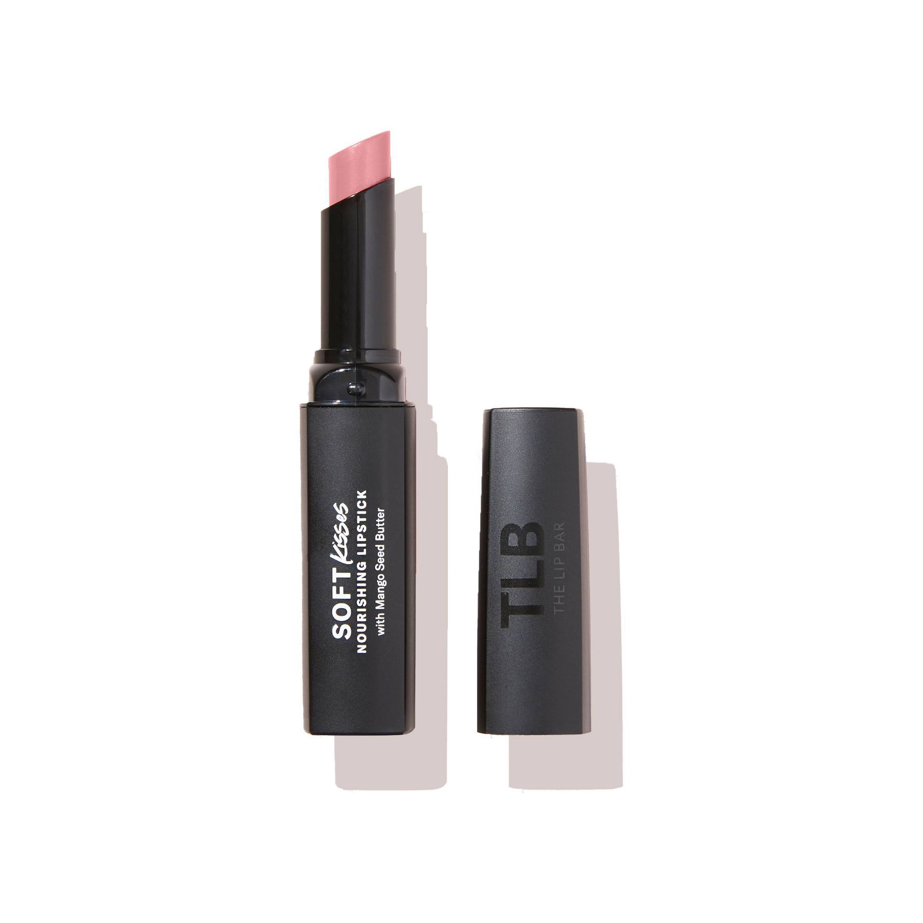 The Lip Bar Soft Kiss Nourishing Lipstick - Bare me - 0.07oz: Sheer Medium Tone Lip Makeup, Stick Form, Single Pack
