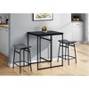 TOAOTBNBOB Contemporary Counter Height Bar Chairs with Metal Legs, Backless Barstools Set of 2, Upholstered Bar Stools for Dining Room - 4 of 4