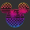 Men's Mickey & Friends Tropical Racetrack Mickey Mouse Logo T-Shirt - 2 of 4
