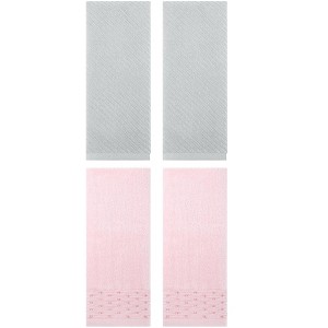 REGALWOVEN 4 Pcs Cotton Quick Drying Soft Bathroom Hand Towel 14" x 30" - 1 of 4