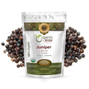 Organic Way Juniper Berries Whole 1 Lbs - 1 of 4