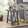 NicBex Modern Rectangle Wood Coffee Table Set of 3 with Open Storage Shelf for Living Room and Bedroom - 2 of 4