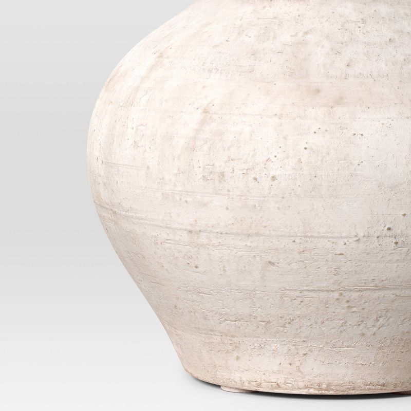 Small Ceramic Rustic Artisan Vase - Threshold&#8482;, 4 of 9