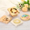 Unique Bargains Wooden Pendant Bracelet Bangle Display Tray with Plinth 1 Set - 4 of 4