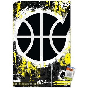 Trends International NBA Utah Jazz - Maximalist Logo 23 Unframed Wall Poster Prints - 1 of 4