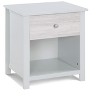 NicBex Nightstand with 1 Drawer and Open Storage Modern Bedside Table End Table for Bedroom, Living Room, Study - 3 of 4