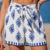 Women's Boho Tied & True Ornate Cover-Up Shorts - Cupshe - 3 of 4
