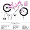 RoyalBaby Chipmunk Steel Frame Kids Bike with Single Hand Brake, Training Wheels, Kickstand, Bell, Basket, and Tool Kit for Boys & Girls - 4 of 4
