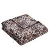 Kate Aurora Safari Living Cheetah Print Ultra Soft & Plush Oversized Accent Throw Blanket - 50 in. W x 70 in. L - 2 of 3