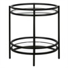 Black Bronze Side Table - Henn&Hart - 2 of 4