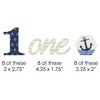 Big Dot of Happiness 1st Birthday Ahoy - Nautical - DIY Shaped First Birthday Party Cut-Outs - 24 Count - 2 of 4