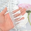 Fringe Tassel Lace Trim, 11 Yards 2.4 inch Wide, Sewing Trim for Curtain Embellishment Lamp Shade Tablecloth Stage Decor DIY Craft - 2 of 4