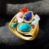 Ross-Simons 4.18 ct. t.w. Multi-Gemstone Ring in 18kt Gold Over Sterling - 4 of 4