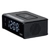 JENSEN QiCR-200 AM/FM Digital Dual Alarm Clock Radio with Wireless Qi Charging - 3 of 4