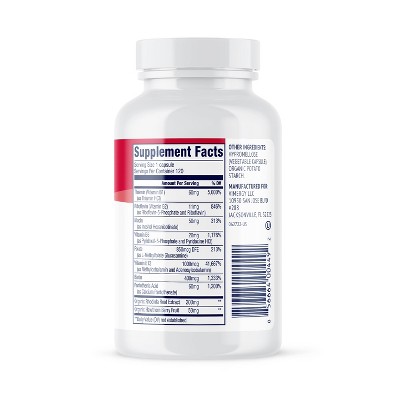 Vegan Gluten-Free B Complex Vitamins with Biotin Capsules