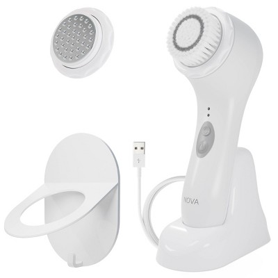 Spa Sciences NOVA Sonic Facial Brush with Antimicrobial Brush Bristles
