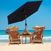 Tangkula 7.5 ft Patio Umbrella Outdoor Heavy Duty Market Umbrella w/ Push Button Tilt - 4 of 4