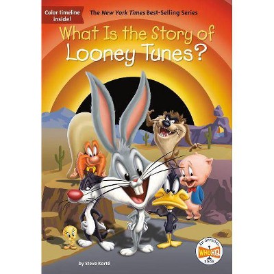 What Is the Story of Looney Tunes? - (What Is the Story Of?) by  Steve Korte & Who Hq (Paperback)