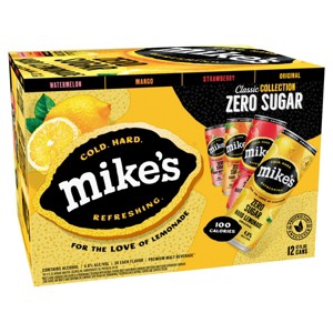 Mike's Hard Lemonade Zero Sugar Variety Pack - 12pk/12 fl oz Cans - 1 of 4