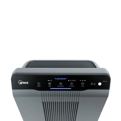 Winix Gray Tower Air Purifier with True HEPA and Carbon Filter