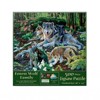 Sunsout Forest Wolf Family 500 pc   Jigsaw Puzzle 60506 - image 3 of 4