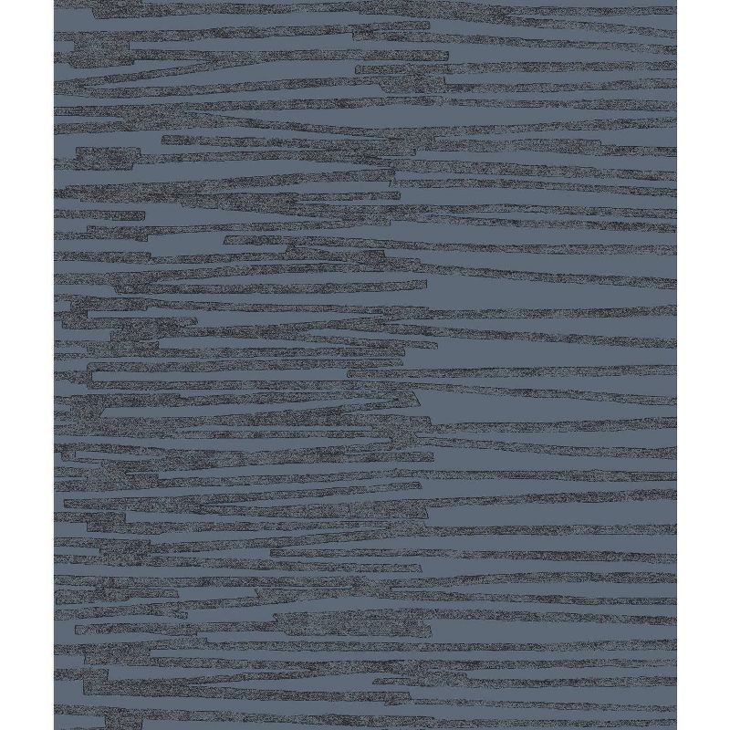 Nikki Chu Burundi Thatch Peel and Stick Wallpaper Blue/Navy, 1 of 5