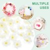 Unique Bargains Silk Artificial Cherry Blossom Flower Heads Wedding DIY Crafts 150 Pcs - 4 of 4