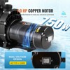 VEVOR Above Ground Pool Pump, 1HP, 80 GPM Max. Flow Single Speed Swimming Pool Pump, 110V/240V 3450RPM 34.4ft Max. - 4 of 4