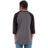 Shaka Wear Men's Classic 3/4 Sleeve Cotton Baseball Raglan T-Shirt - 2 of 3