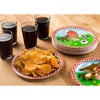 Blue Panda 80-Pack Disposable Paper Plates, Farm Animals Party Supplies for Dinner, 9"x9" - 2 of 4
