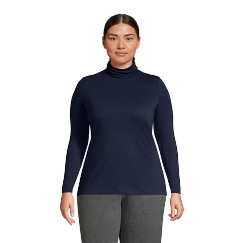 Lands end outlet women's supima turtleneck