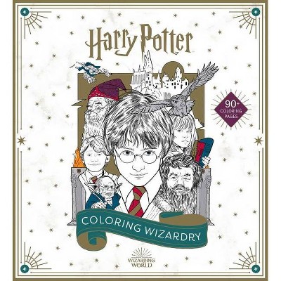 Harry Potter Magical Places & Characters Coloring Book by Scholastic