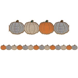 Teacher Created Resources Home Sweet Classroom Pumpkins Die-Cut Border Trim, 35 Feet (Pack of 6) - 1 of 1