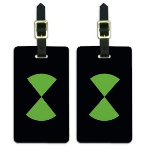 Ben 10 Logo Luggage ID Tags Set of 2 - 1 of 4