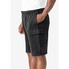 KingSize Men's Big & Tall 10" Fleece Cargo Shorts - 4 of 4