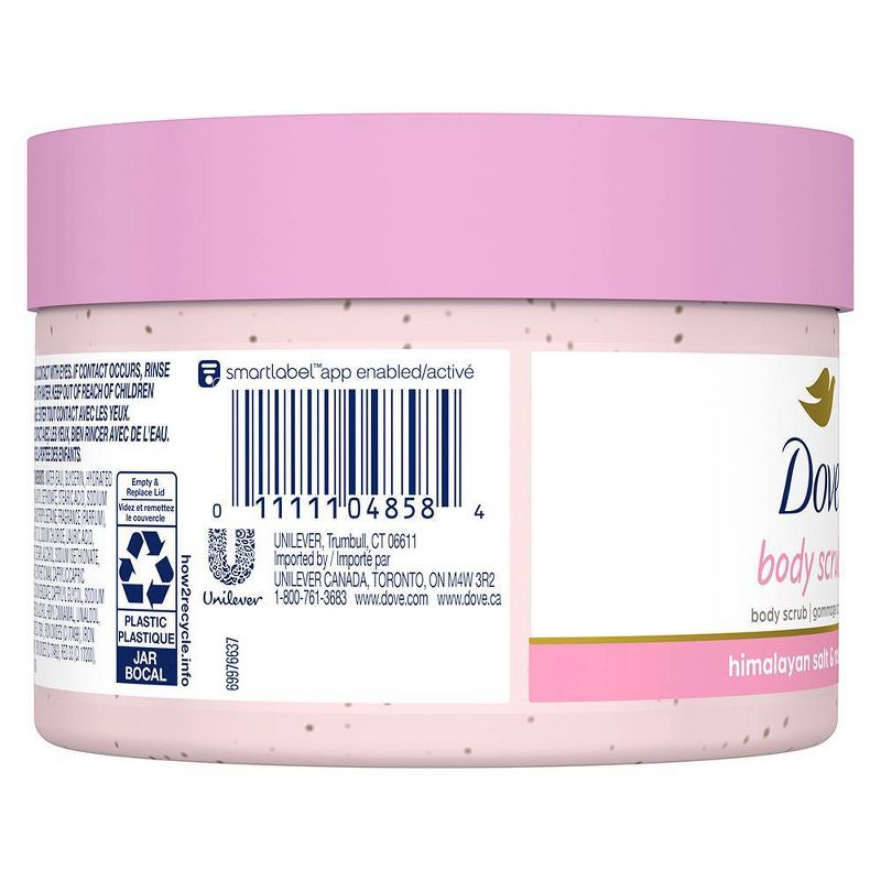 Dove Beauty Himalayan Salt &#38; Rose Oil Body Scrub - 10.5oz, 5 of 11