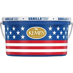 Kemps Vanilla Reduced Fat Ice Cream - 128oz - 1 of 4