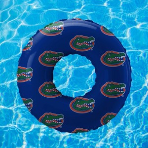 NCAA Florida Gators 48" Inflatable Pool Float: PVC Water Float, 330 lbs Capacity - 1 of 3