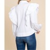 Women's Solid Top with Collared Neck - Jodifl - 2 of 3