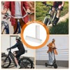 Unique Bargains Rubber Non-Slip Mushroom Bike Fit 7/8" Handlebar Grips 4.53" 4 Pairs - 4 of 4
