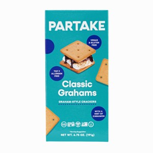Partake Gluten Free Vegan Classic Grahams - 6.75oz - 1 of 4