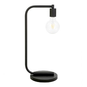 Hudson and Canal 20" Tall Arc Table Lamp with No Shade - 1 of 4