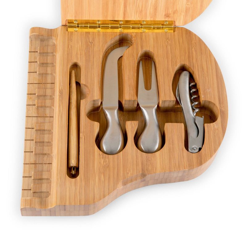 Bamboo Grand Cheese Serving Set - Picnic Time, 3 of 22