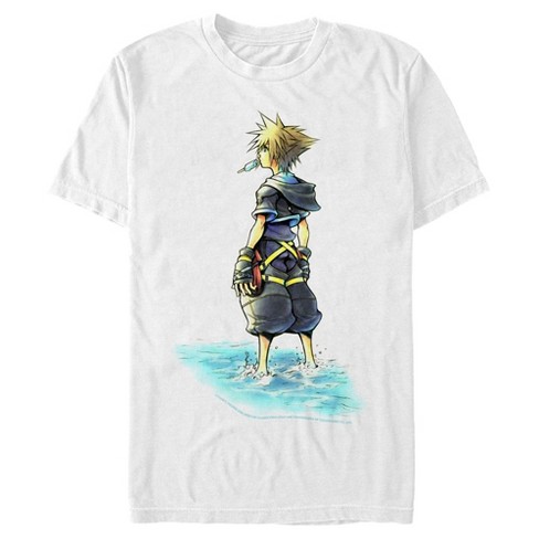 Men&rsquo;s Kingdom Hearts 1 Beach Sora T-shirt : Target