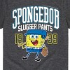 Boys' - SpongeBob SquarePants - Spongebob Slugger Pants Short Sleeve Graphic T-Shirt - 2 of 4