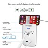 GoGreen Power (GG-13000USB2) 3 Outlet 2.4A USB Wall Tap with Surge Protection, White - 3 of 3