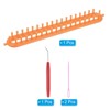 Unique Bargains Portable Knitting Loom Machines Kit with Accessories for Scarfs - 3 of 4