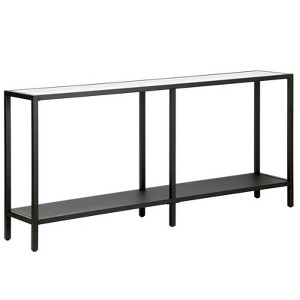 64" Black Bronze Console Table - Henn&Hart - 1 of 4